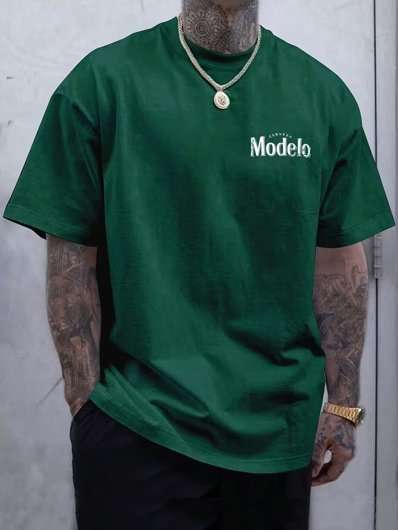Men'S Modelo Round Neck T-Shirt