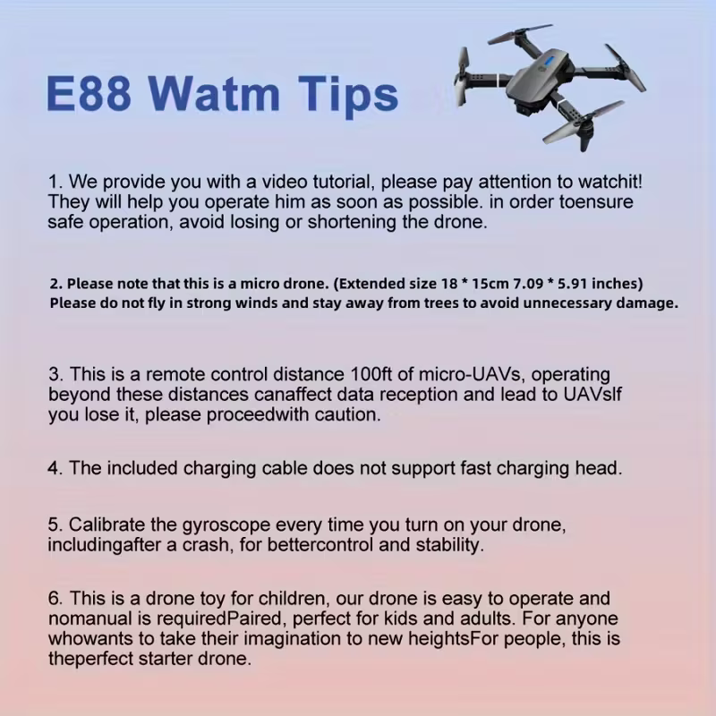 E88 PRO Drone