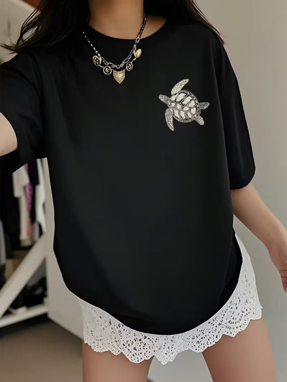 2025 Girls' Loose Short-Sleeve T-Shirt