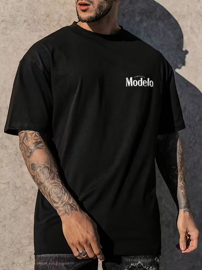 Men'S Modelo Round Neck T-Shirt