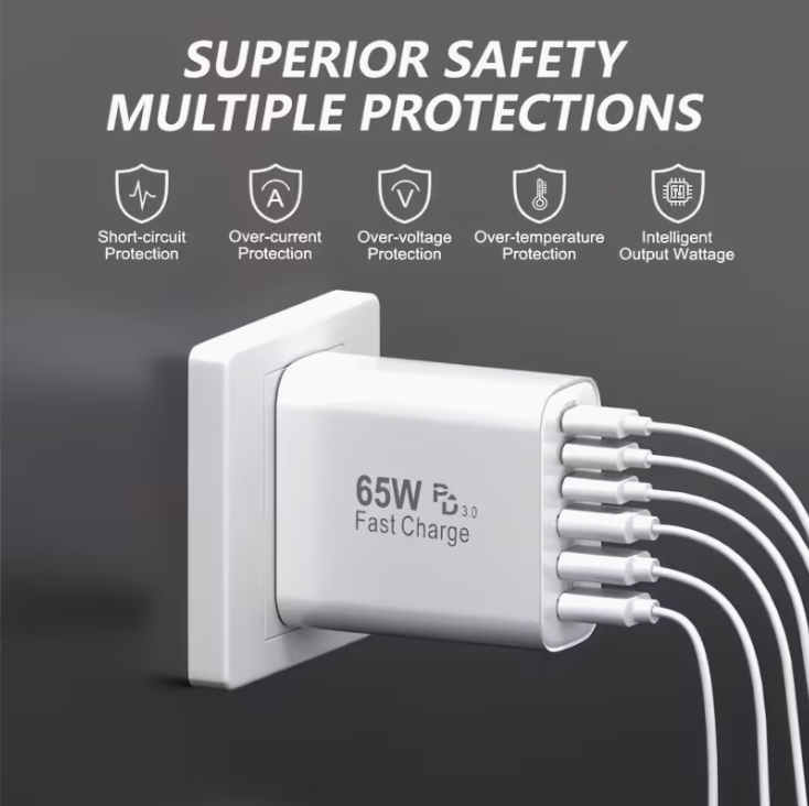 Cargador Rápido Tipo-C 65W